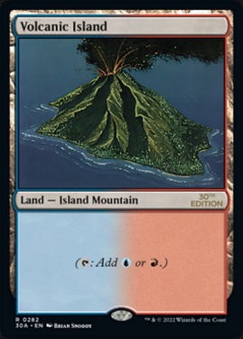 Volcanic Island 30th Anniversary Edition - Modern Frame
